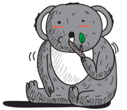 Tiny Koala sticker #4365551