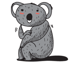 Tiny Koala sticker #4365563