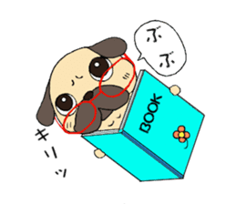 Sweetie Pug Kotaro sticker #4366180