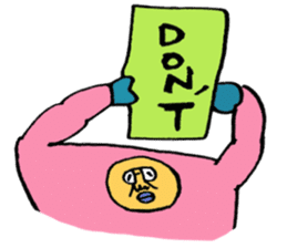 ADDICTIVE FACE (with a card) sticker #4366971