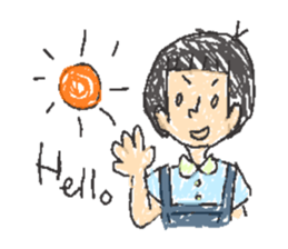 assorted daily English sticker #4367104