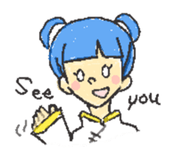 assorted daily English sticker #4367107