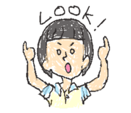 assorted daily English sticker #4367108