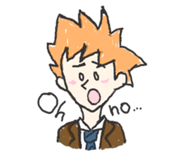 assorted daily English sticker #4367112