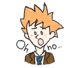 assorted daily English sticker #4367112