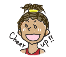 assorted daily English sticker #4367113