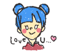 assorted daily English sticker #4367115