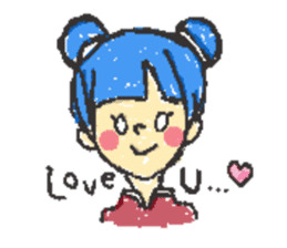 assorted daily English sticker #4367115