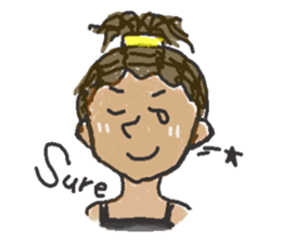 assorted daily English sticker #4367118