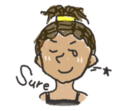 assorted daily English sticker #4367118