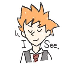 assorted daily English sticker #4367120