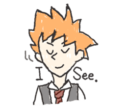 assorted daily English sticker #4367120