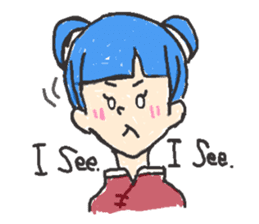 assorted daily English sticker #4367122