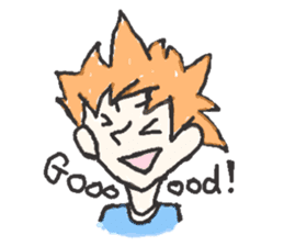 assorted daily English sticker #4367126