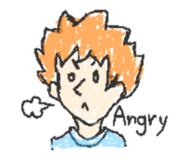 assorted daily English sticker #4367128