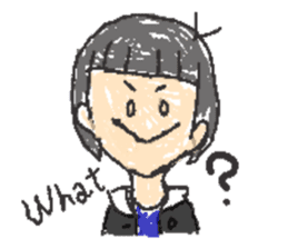 assorted daily English sticker #4367132