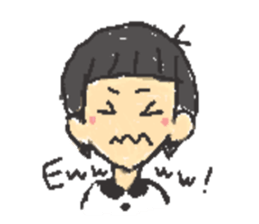 assorted daily English sticker #4367138