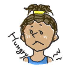 assorted daily English sticker #4367140