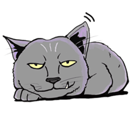 Moong The Korat Cat sticker #4367344