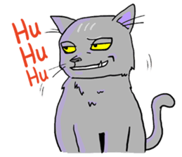 Moong The Korat Cat sticker #4367351