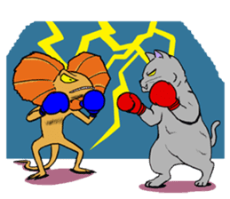 Moong The Korat Cat sticker #4367362