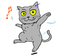 Moong The Korat Cat sticker #4367363