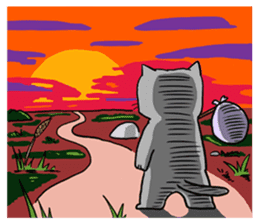 Moong The Korat Cat sticker #4367369