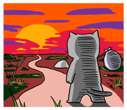 Moong The Korat Cat sticker #4367369