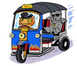 Moong The Korat Cat sticker #4367370