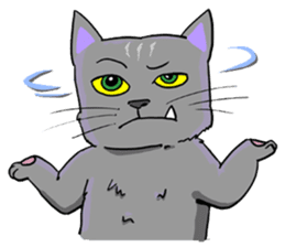 Moong The Korat Cat sticker #4367378