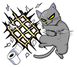 Moong The Korat Cat sticker #4367380