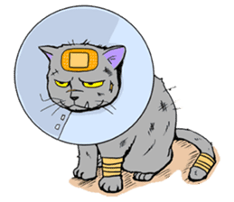 Moong The Korat Cat sticker #4367382