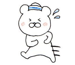 The white bear which is Marine sticker #4367431