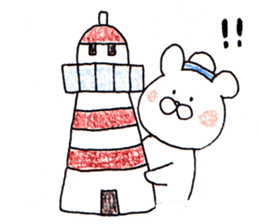 The white bear which is Marine sticker #4367447