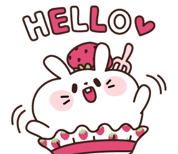 Fluffy Rabbit's fluffy days sticker #4367744