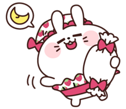 Fluffy Rabbit's fluffy days sticker #4367745