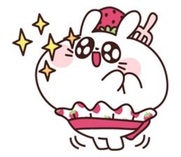 Fluffy Rabbit's fluffy days sticker #4367749