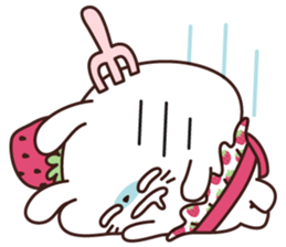 Fluffy Rabbit's fluffy days sticker #4367750