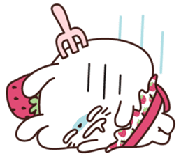 Fluffy Rabbit's fluffy days sticker #4367750