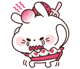 Fluffy Rabbit's fluffy days sticker #4367752