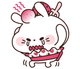 Fluffy Rabbit's fluffy days sticker #4367752