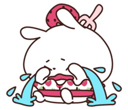 Fluffy Rabbit's fluffy days sticker #4367755