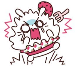 Fluffy Rabbit's fluffy days sticker #4367763