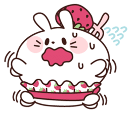 Fluffy Rabbit's fluffy days sticker #4367766