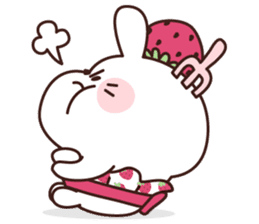 Fluffy Rabbit's fluffy days sticker #4367767