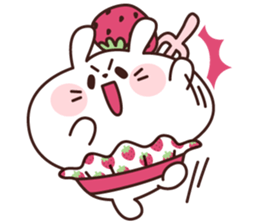 Fluffy Rabbit's fluffy days sticker #4367768