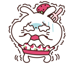 Fluffy Rabbit's fluffy days sticker #4367772