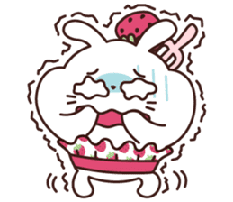 Fluffy Rabbit's fluffy days sticker #4367772