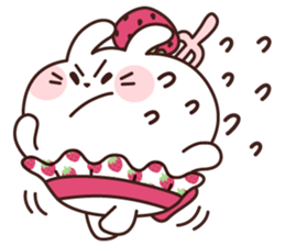 Fluffy Rabbit's fluffy days sticker #4367774