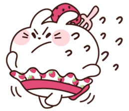 Fluffy Rabbit's fluffy days sticker #4367774